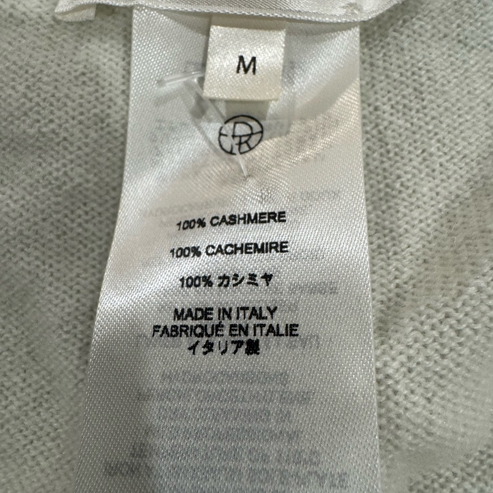 The Row Imperia Pale Green Cashmere Cardigan NWT - Picture 4 of 4
